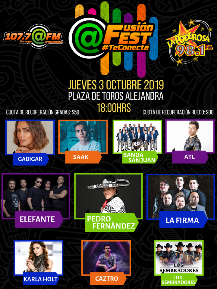 FUSION FEST DURANGO 2019
